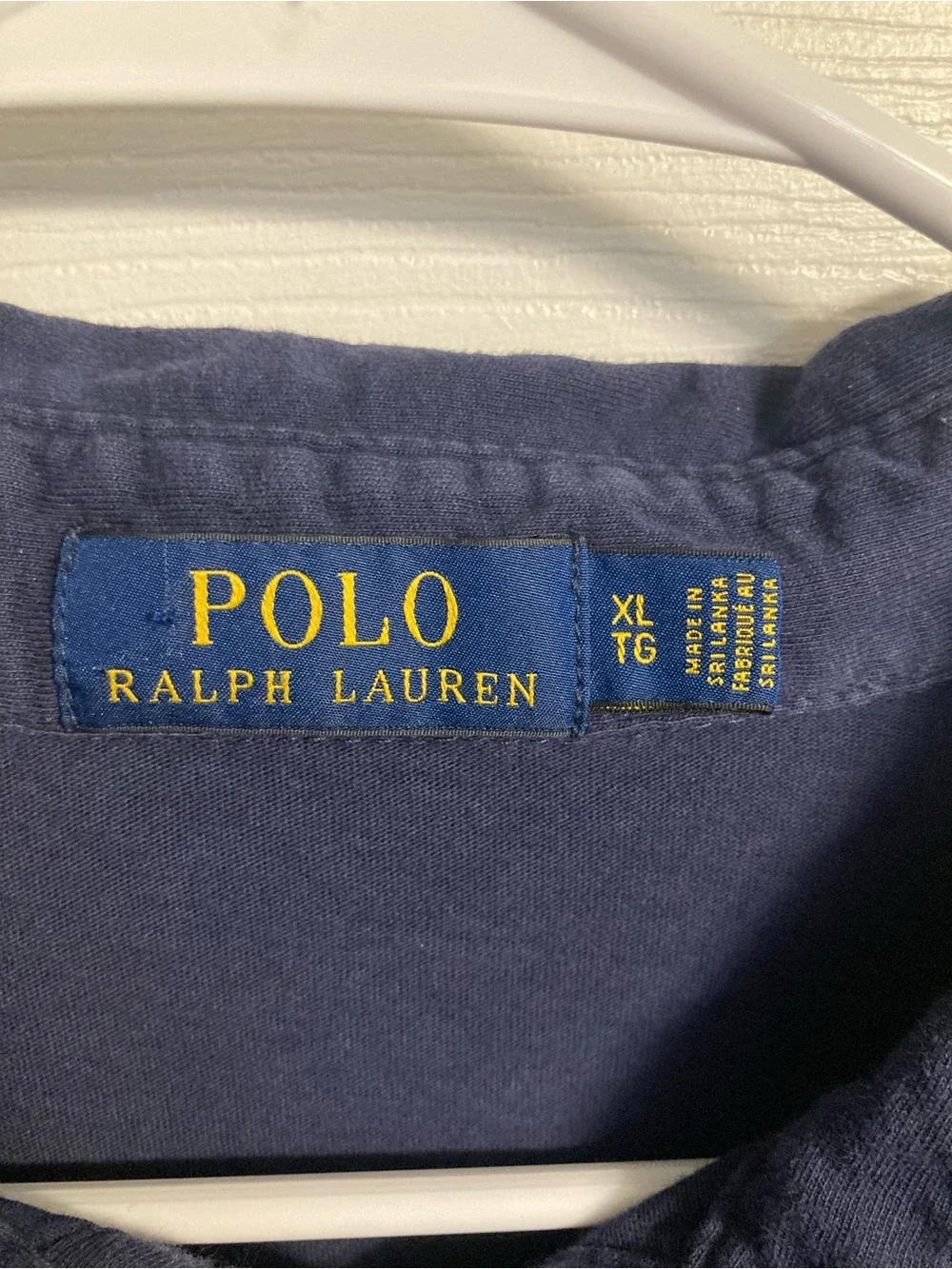 Polo by Ralph Lauren Navy Short-Sleeve Pocket Polo with Sailboat Embroidery